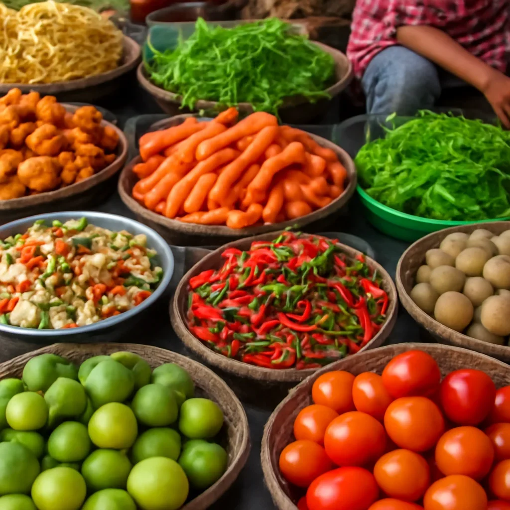 Local food and market details from Countries